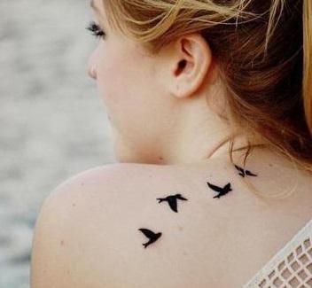 tatuaje de aves