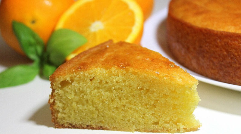 Receta para hacer una torta de naranja