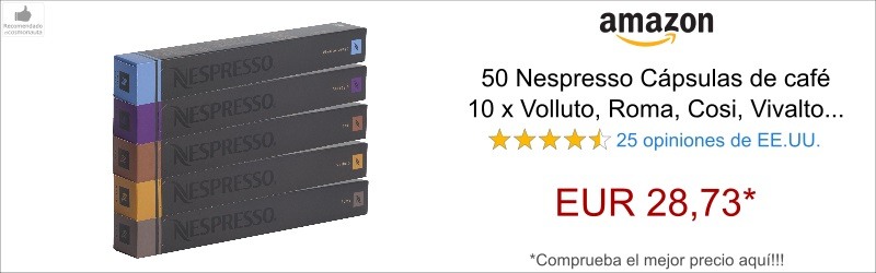 50 capsulas nespresso
