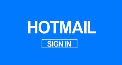 Hotmail sing in