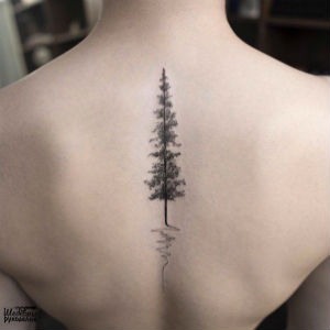 Tatuaje en la espalda