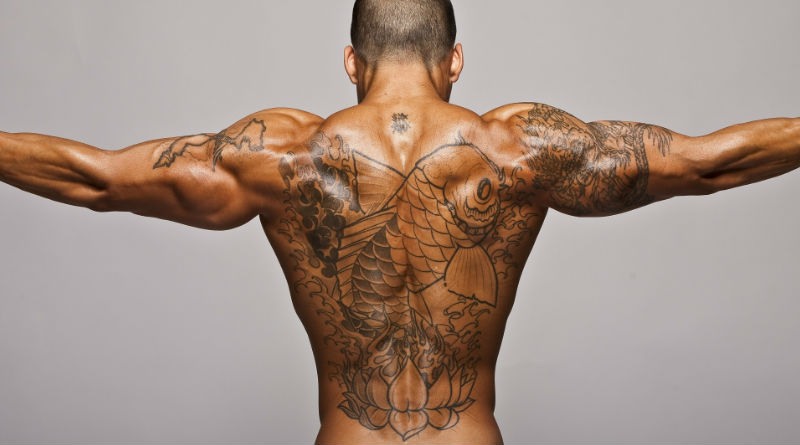 Tatuajes en la espalda
