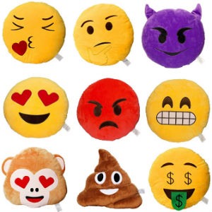 Cojines emojis