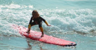 Beneficios del surf para ninos
